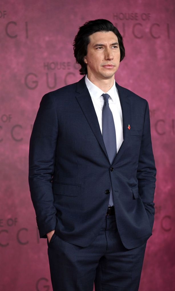 adam driver en la premier de 39 house of gucci 39 