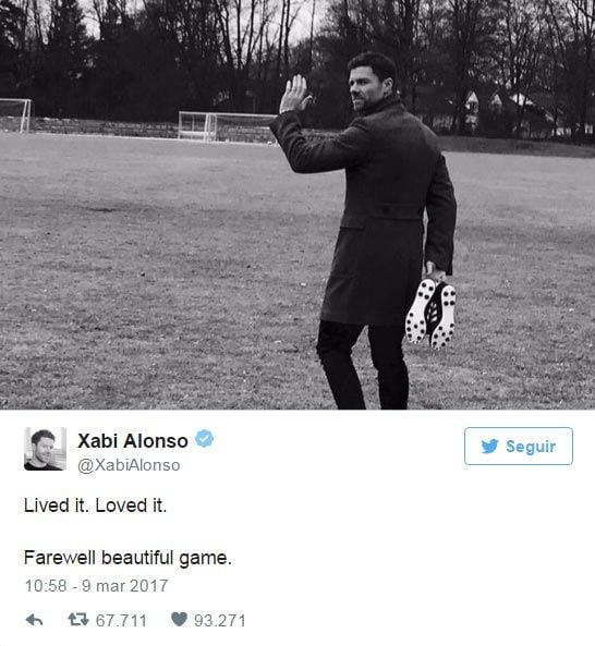 Xabi Alonso se retira