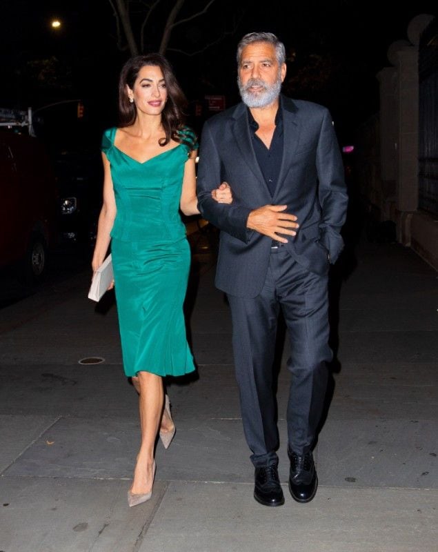 George y Amal Clooney responden a los rumores de embarzo 