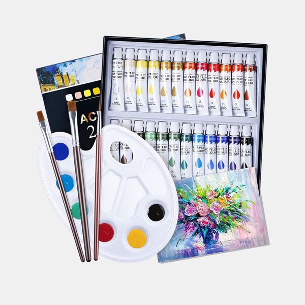 set pintura acrilica