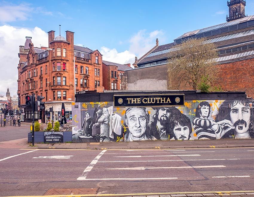 Glasgow, The Mural Trail, Escocia