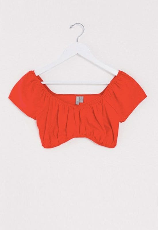 blusa rojo