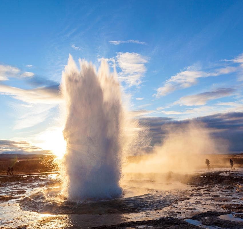 Gran Geysir (Strokkur) de Islandia