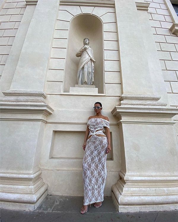 Kim Kardashian en el Vaticano