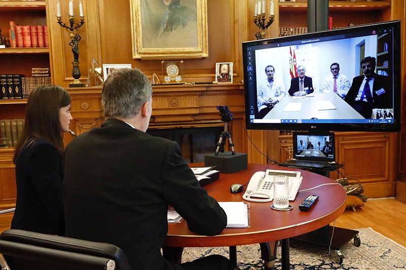 Reyes Felipe y Letizia