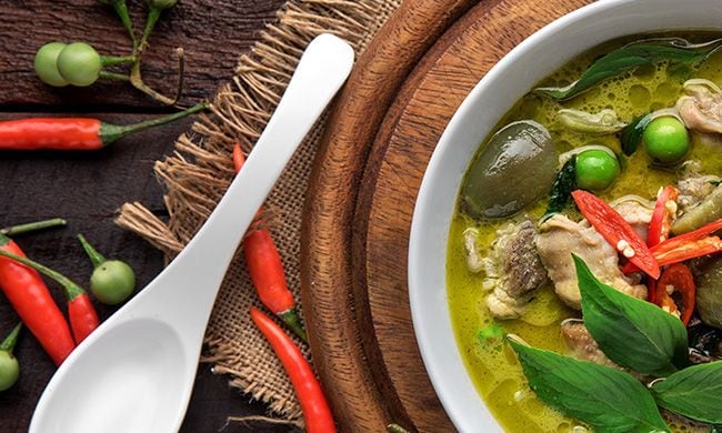 receta-pollo-curry-verde