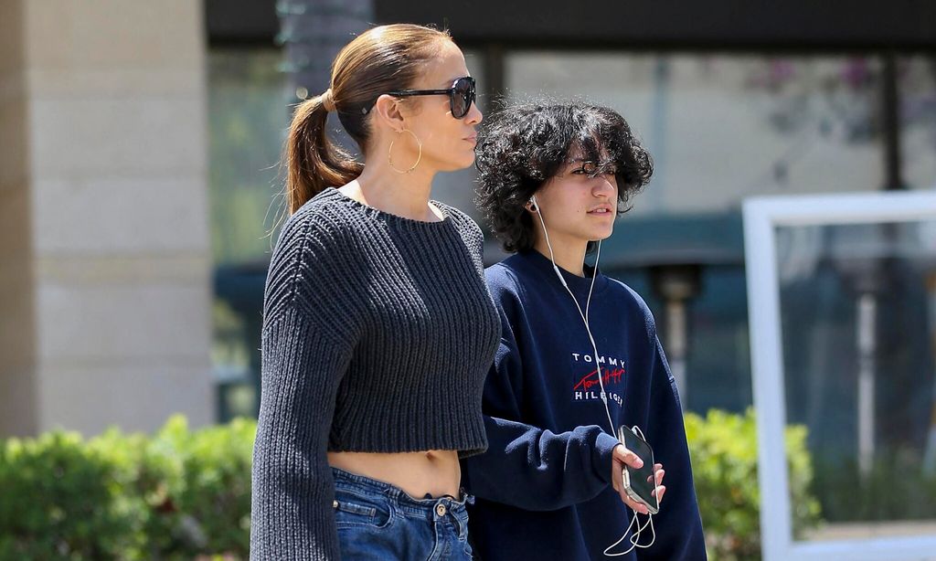 Jennifer Lopez y su hija Emme