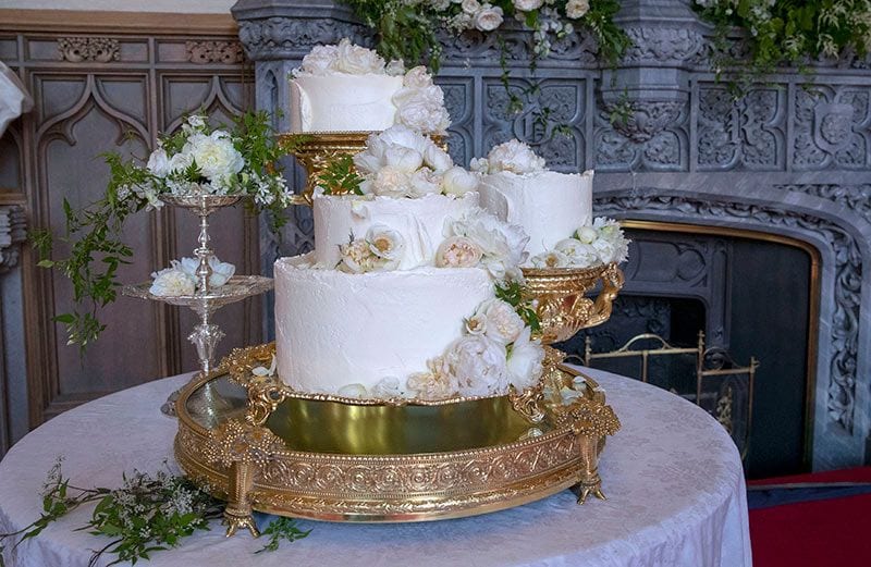 Tarta de boda de Meghan Markle y el príncipe Harry 