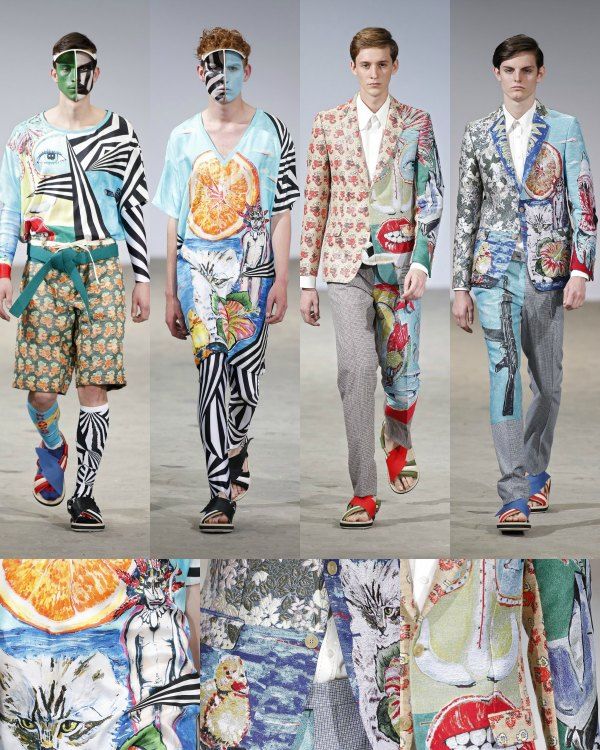 Walter van Beirendonck, primavera-verano 2015.
