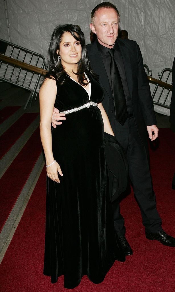 salma hayek and fiance francois henri pinault