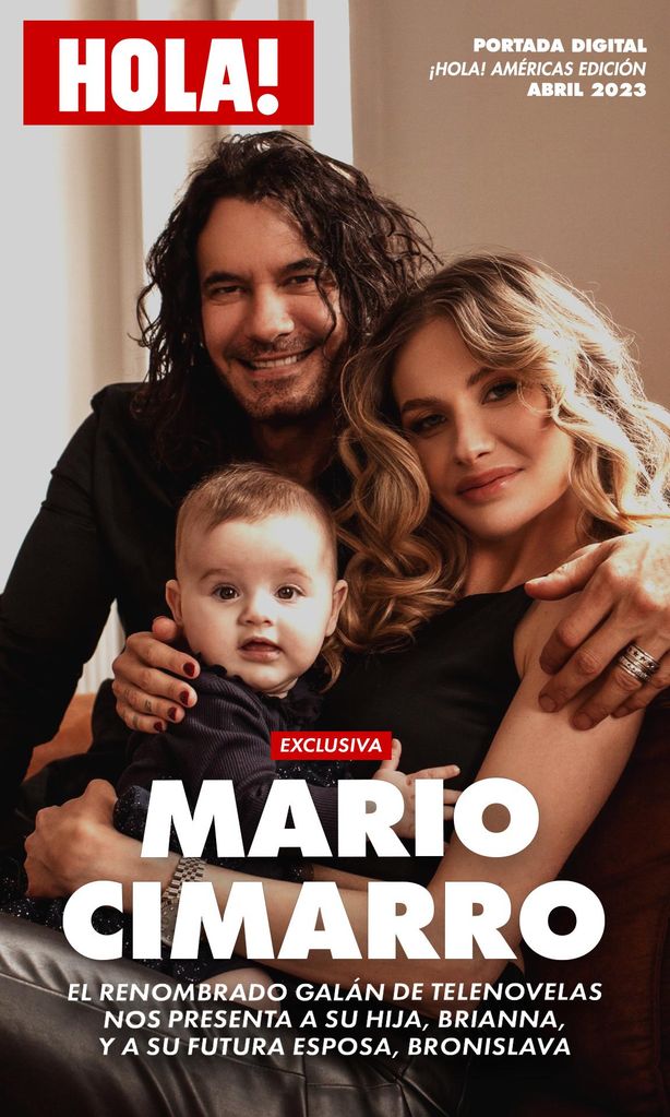 Mario Cimarro y su familia