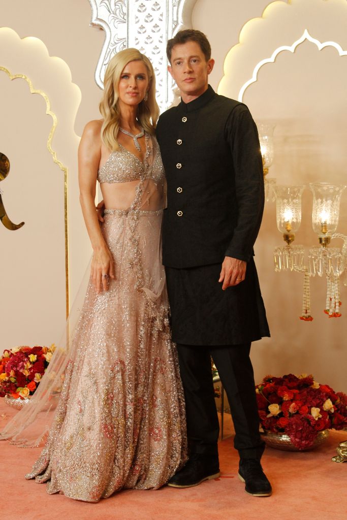  Nicky Hilton en la boda de Ambani