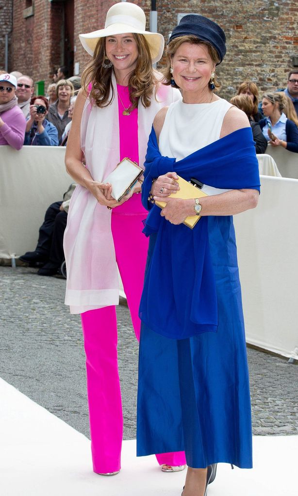 Princesa Margarita de Luxemburgo y su hija Marie Astrid de Liechtenstein