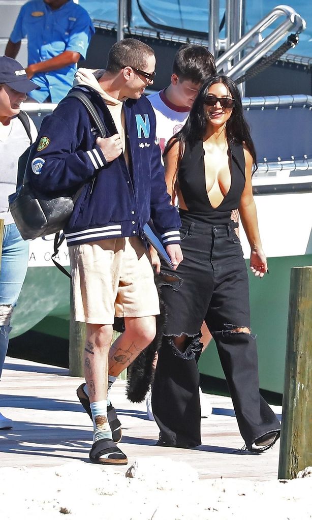 Kim Kardashian y Pete Davidson