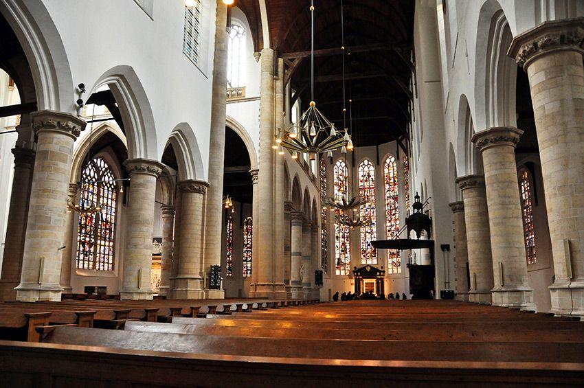 Iglesia vieja de Delft (Holanda)