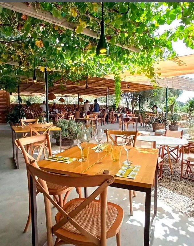 Restaurante de la Bodega Binifadet en menorca