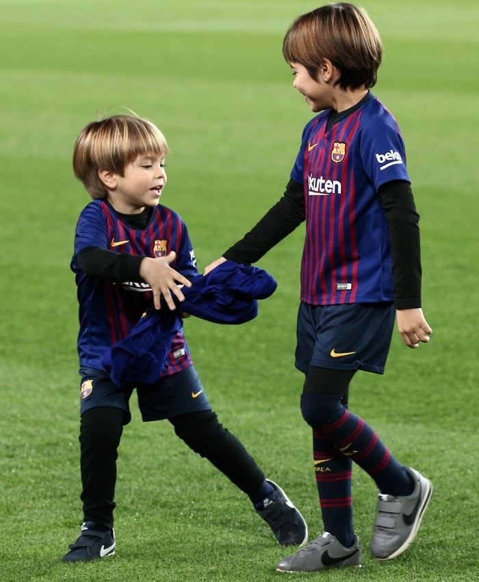 Milan y Sasha Piqué