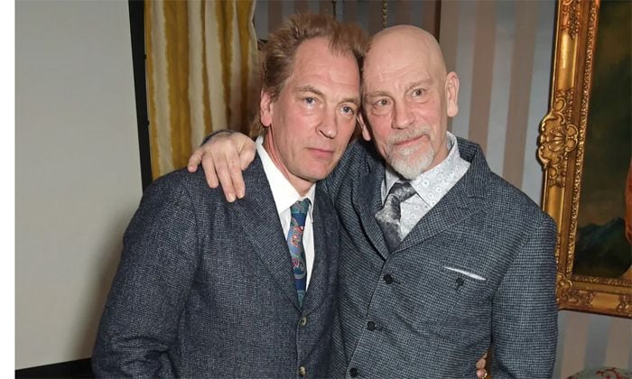 Julian Sands y John Malkovich