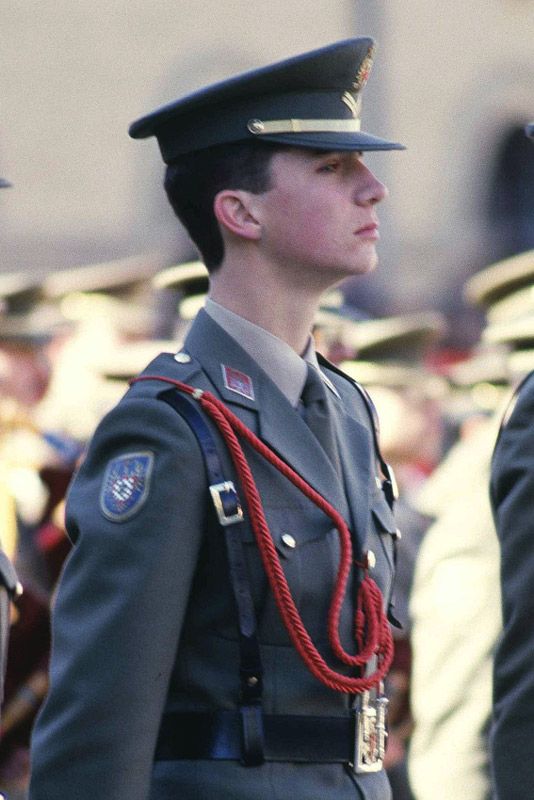 Felipe VI en la Academia General Militar de Zaragoza