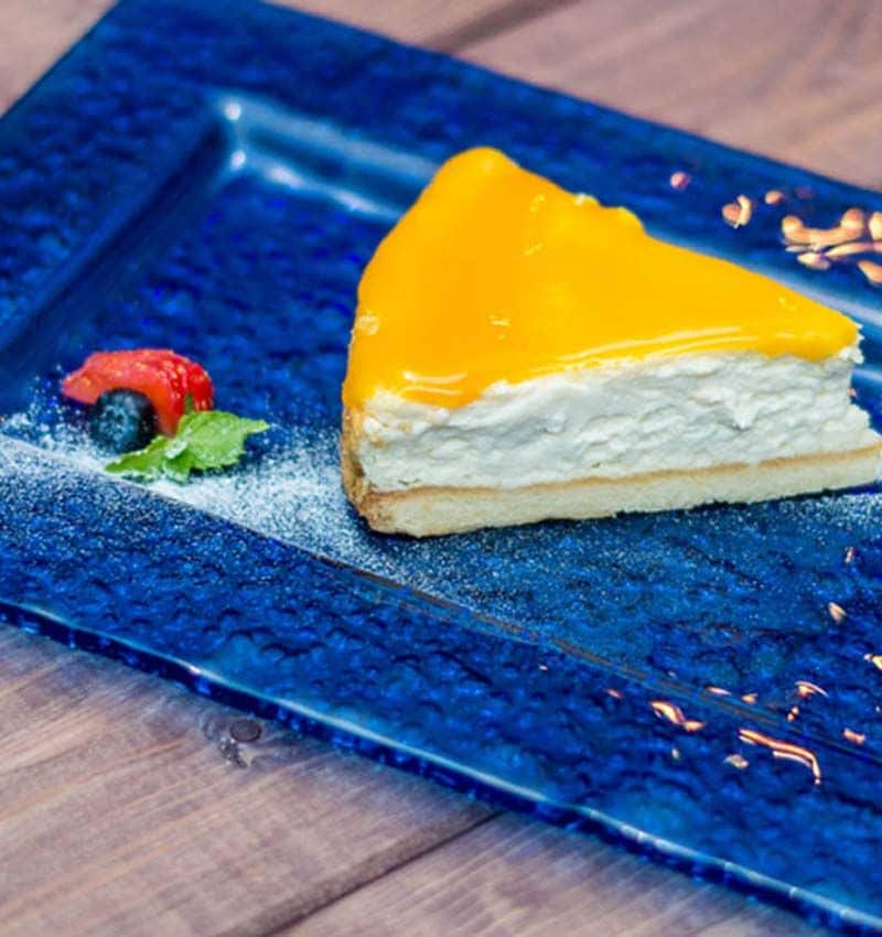 tarta queso mango