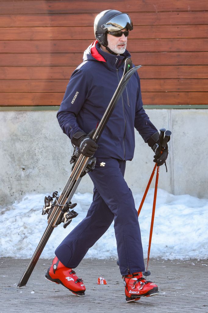 El rey Felipe, en Baqueira Beret en una imagen de archivo