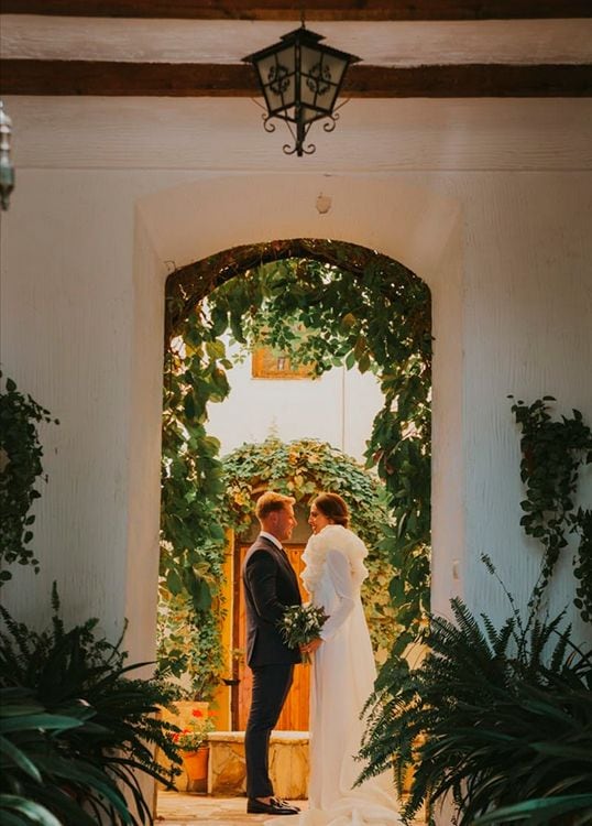 Una boda en Andalucía rodeado de campos de olivo