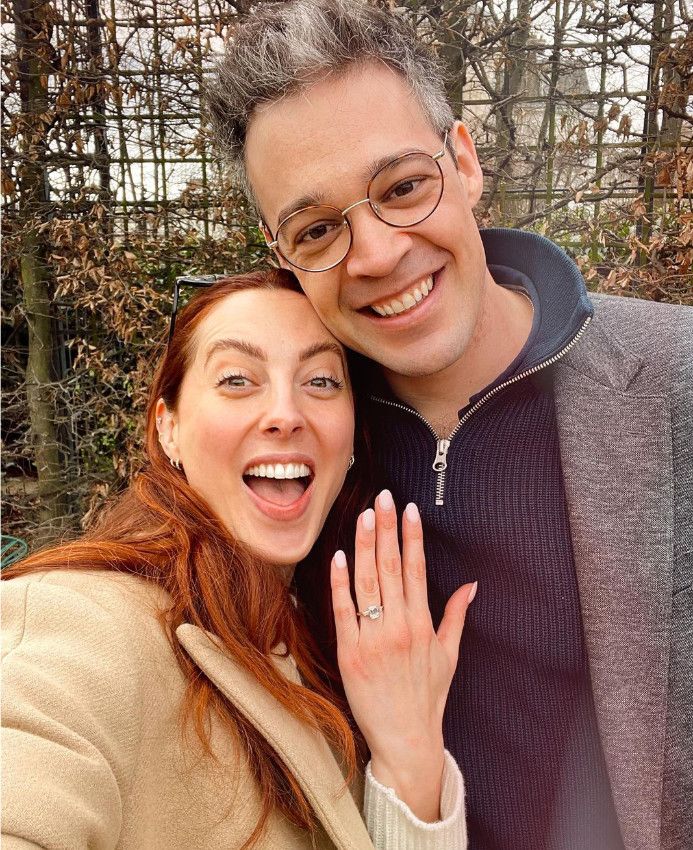 Eva Amurri, hija de Susan Sarandon, y su prometido Ian Hock