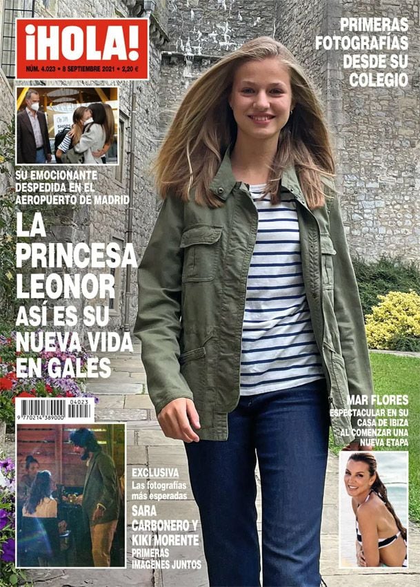 Leonor en la portada de ¡HOLA!