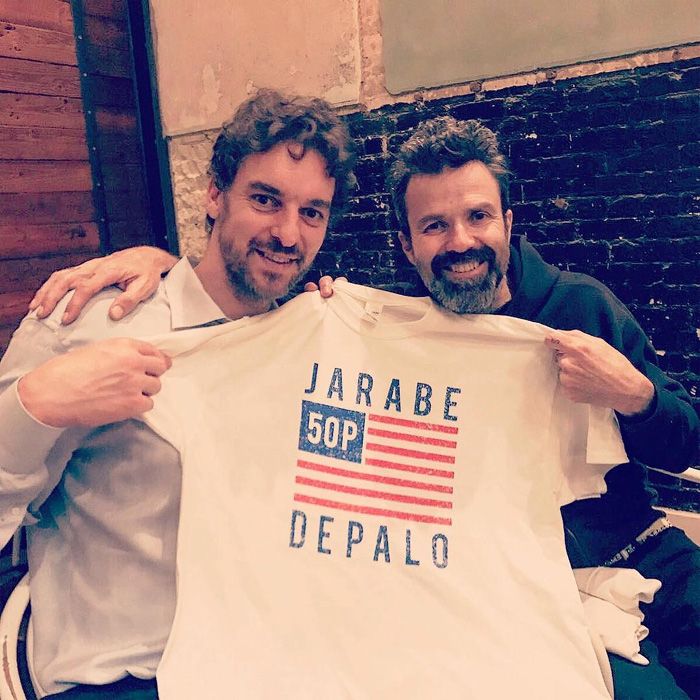 Pau Donés y Pau Gasol