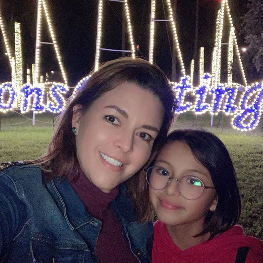 alicia machado y su hija