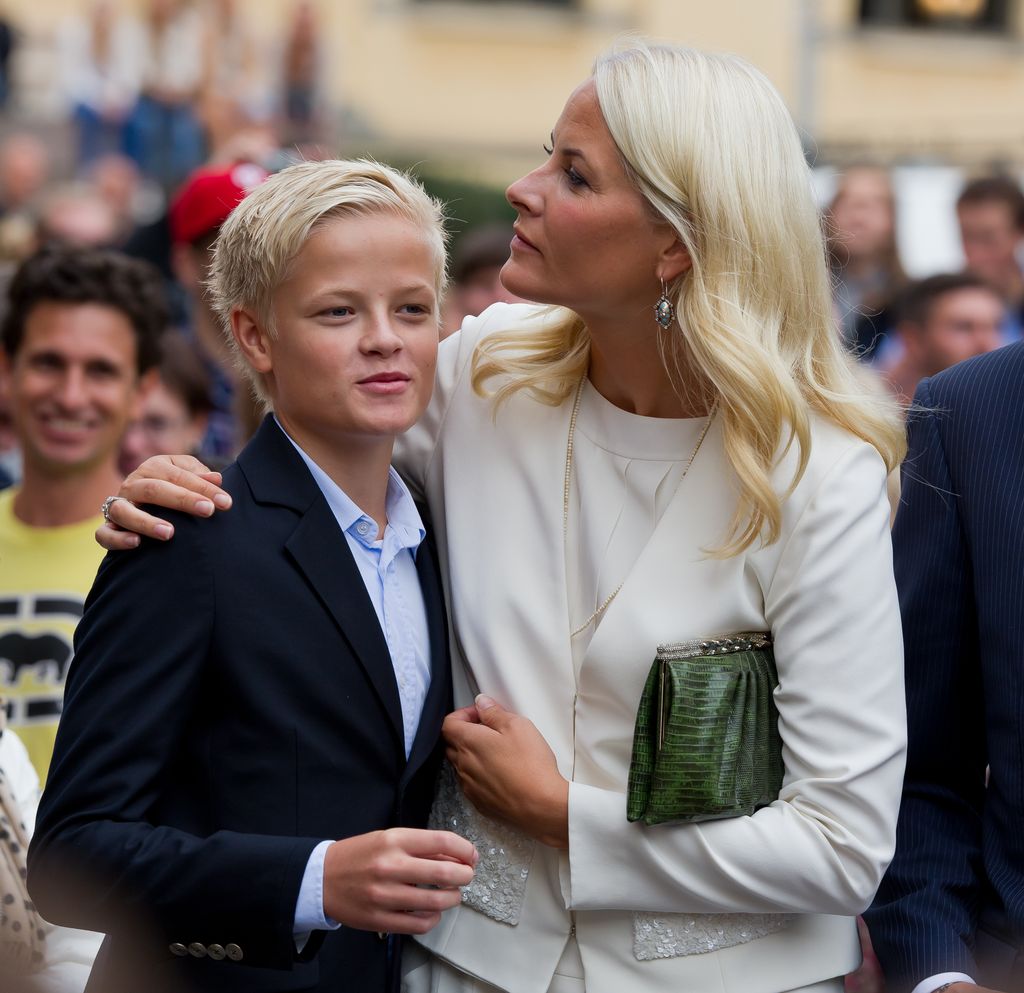 Mette-Marit con Marius Borg