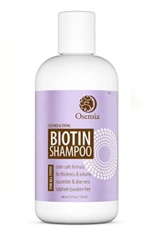 osensia thick amp strong thickening biotin shampoo