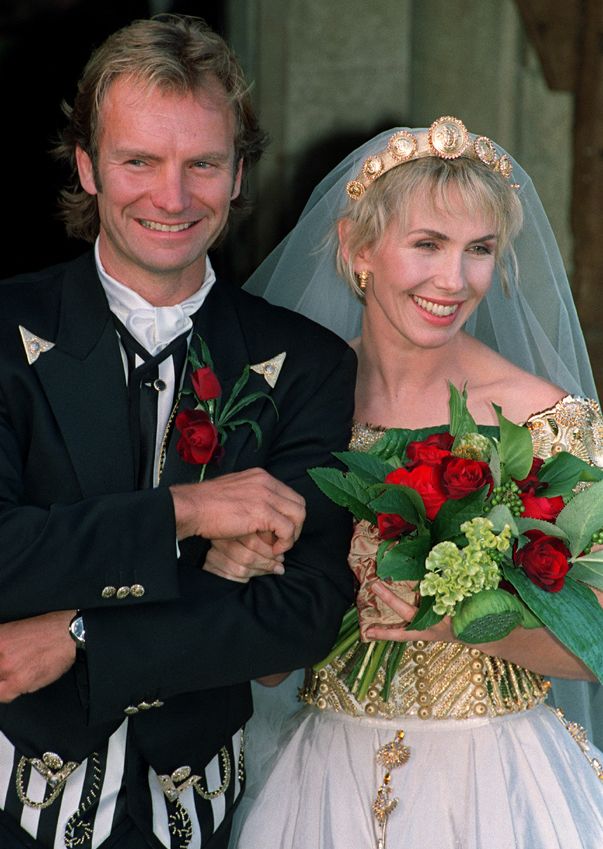 Sting y su mujer Trudie Styler se casaron tras una década juntos