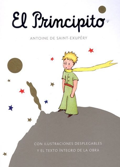 El célebre cuento infantil 'El Pricipito' ha servido de inspiaración a García para el diseño de su nuevo menú. En la imagen, una edición del cuento, publicada por la editorial 'Salamandra'.
