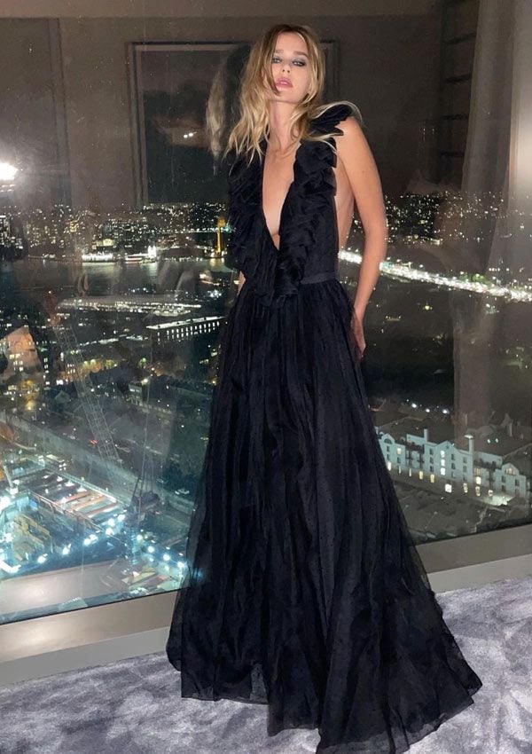 vestido negro