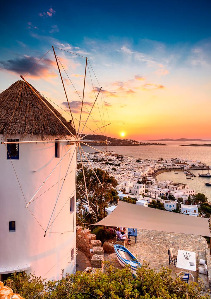 Vistas desde 180º cocktail Bar, Mykonos 