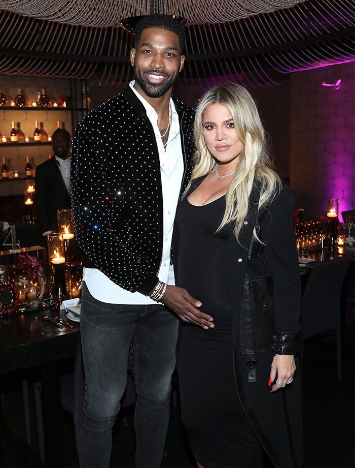 Tristan Thompson y Khloé Kardashian