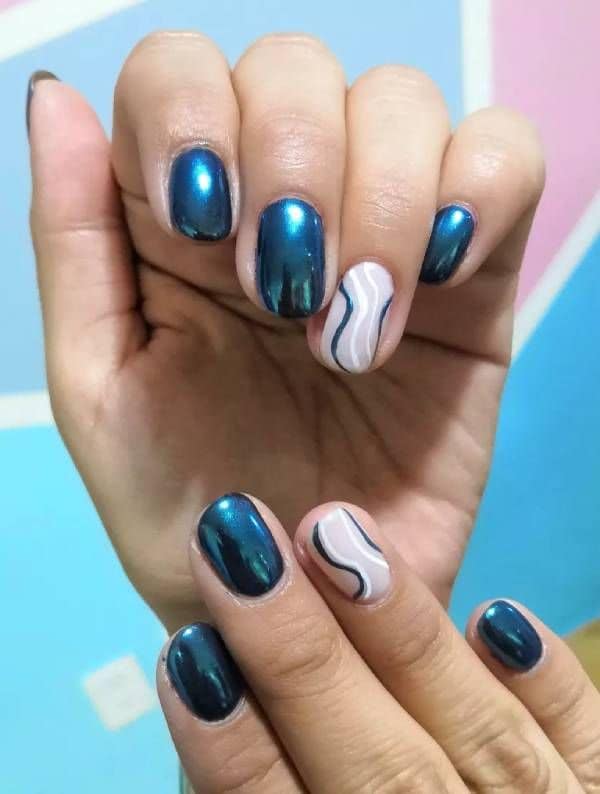 manicura unas cromadas 6