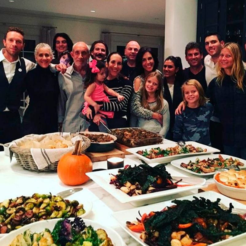 Gwyneth Paltrow thanksgiving thanksgiving famosos tradiciones