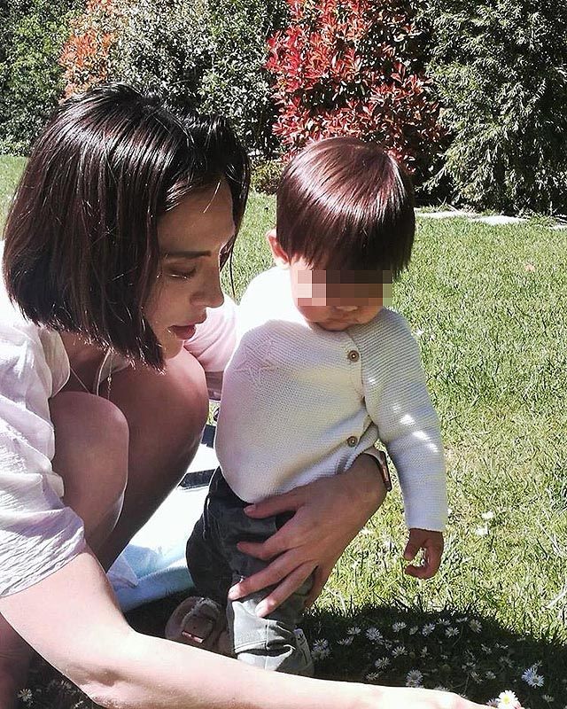 Tamara Falcó con su sobrino Miguel 