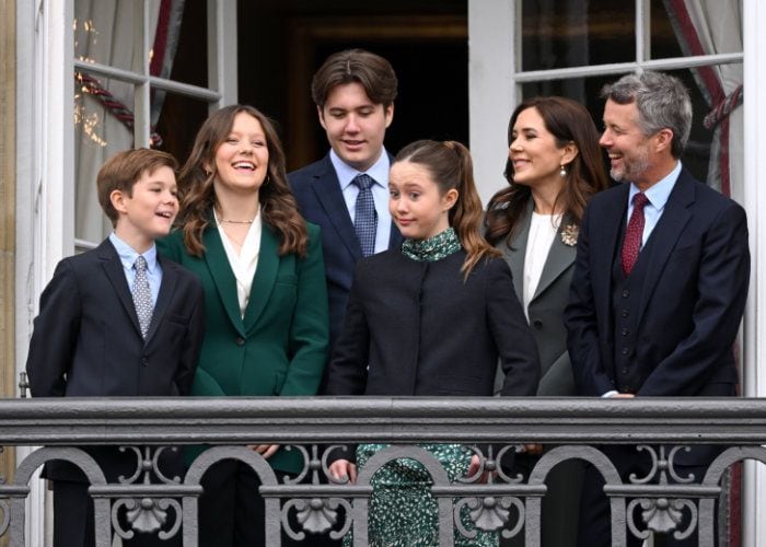 Federico de Dinamarca y su familia