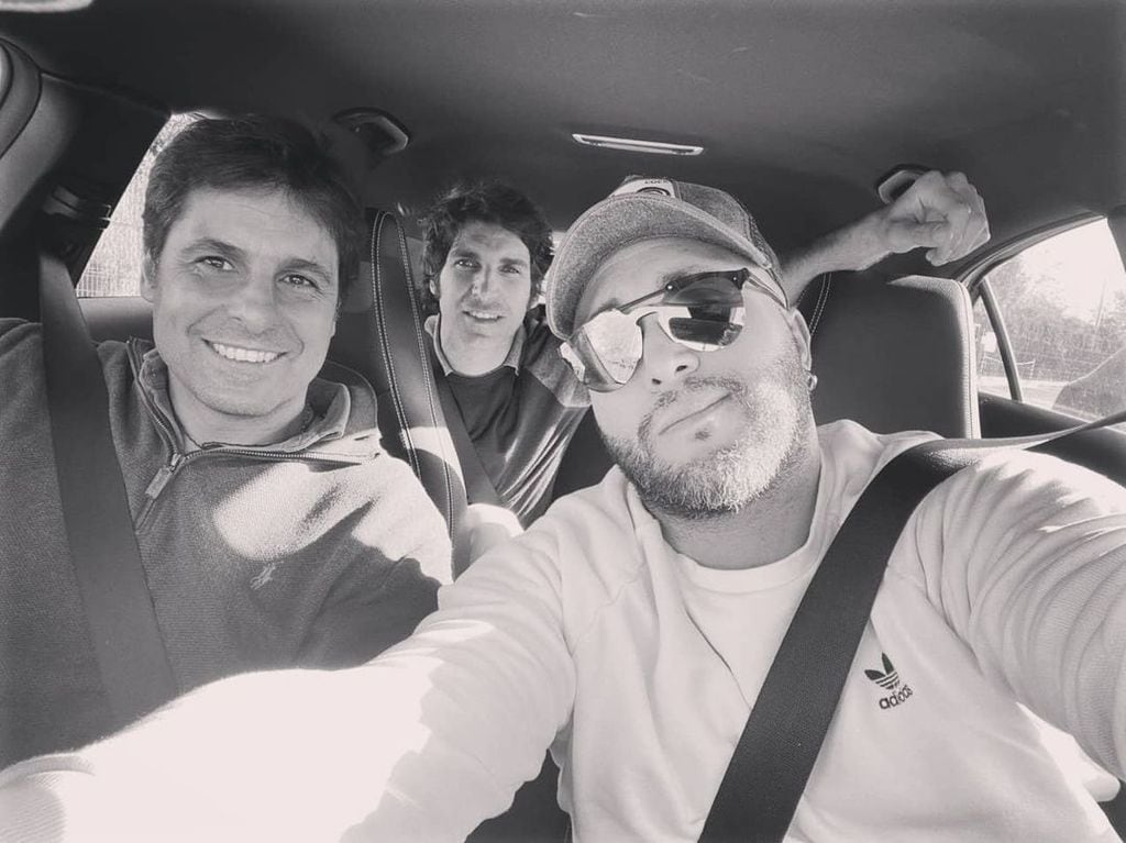 Kiko Rivera con sus hermanos Fran y Cayetano