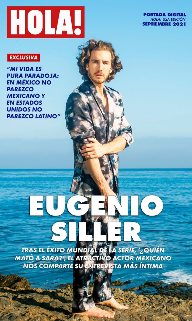 Eugenio Siller ¿Quién mató a Sara?Portada Digital Cover HOLA! USA