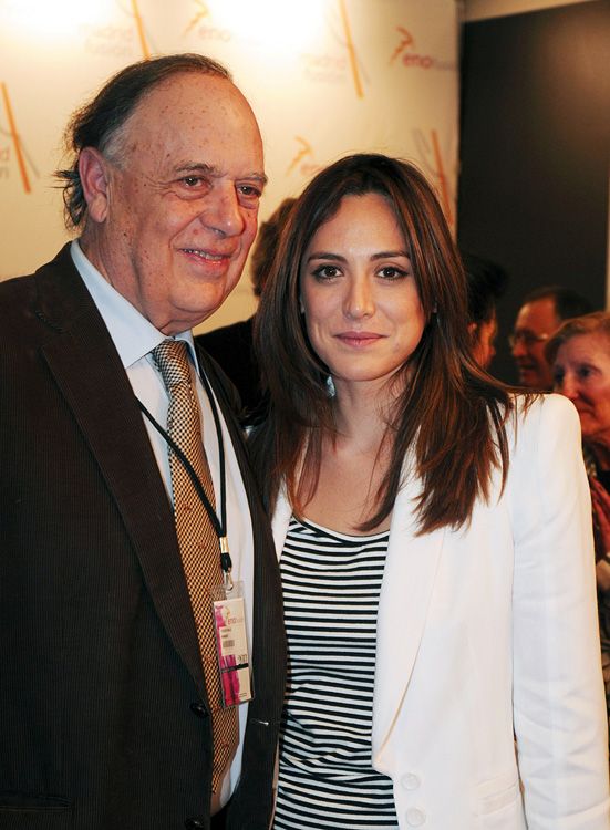 Tamara Falcó con su padre