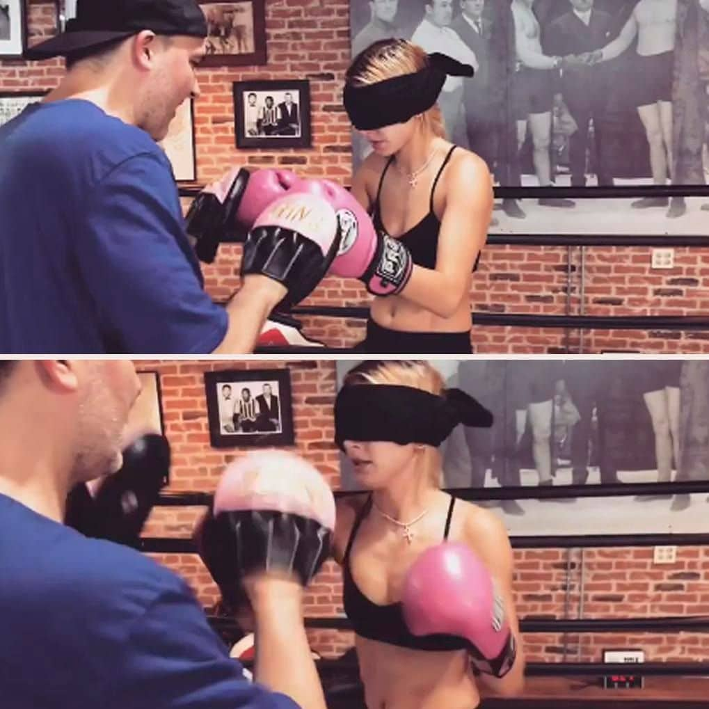 Hailey Bieber practica más de cinco disciplinas deportivas incluido el boxing