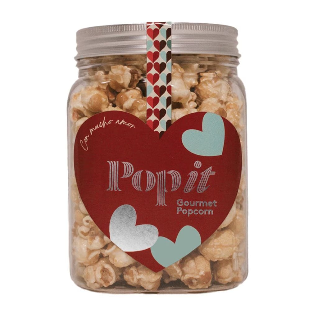 4. Palomitas gourmet sabor salted caramel: un San Valentín crujiente