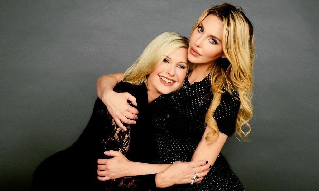 Olivia Newton John y su hija, Chloe Rose Lattanzi