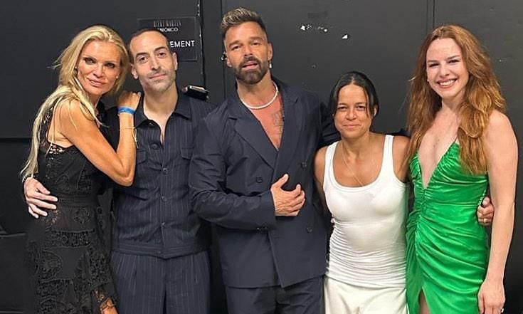 Ricky Martin, Eglantina Zingg, Michelle Rodriguez, Mohammed Al Turki y Esther Cañadas