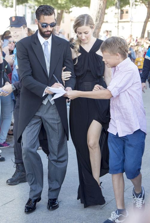 Arbeloa y su mujer Carlota Ruiz