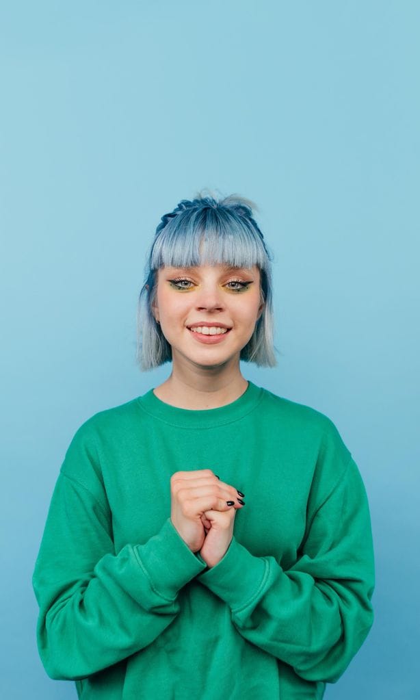 Adolescencia y cabello de colores